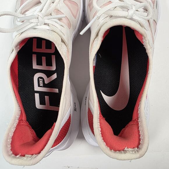 Genuine Nike Free RN 5.0 Gray/ White/ Pink Size 8.5 Women’s Running Shoes CD9435 - Picture 6 of 9